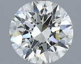 2.51 carat Round diamond J VVS2 Excellent
