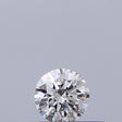 0.18 carat Round diamond E VVS2 Excellent
