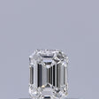 0.25 carat Emerald diamond F IF 