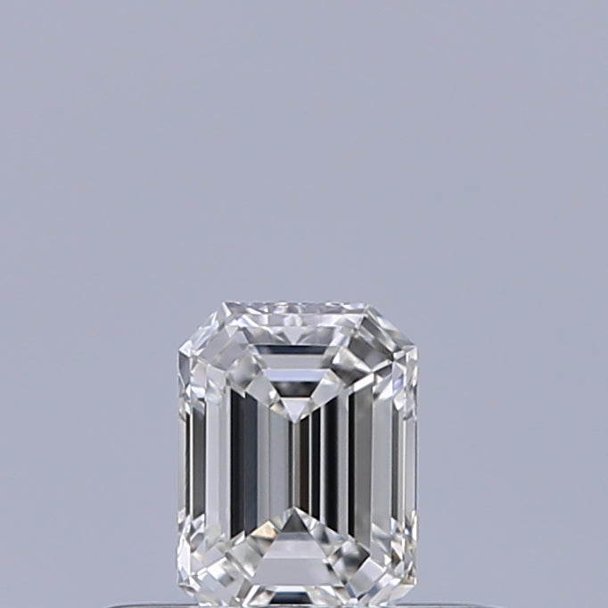 0.25 carat Emerald diamond F IF 