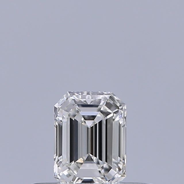 0.25 carat Emerald diamond F IF 