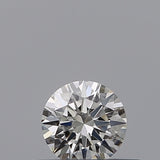 0.24 carat Round diamond F  IF Excellent