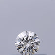 0.18 carat Round diamond E VVS2 Excellent