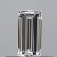 0.31 carat Baguette diamond D VVS2 