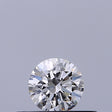 0.24 carat Round diamond F VVS2 Excellent