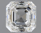 0.92 carat Asscher diamond J VS2 