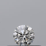 0.18 carat Round diamond E VVS2 Excellent