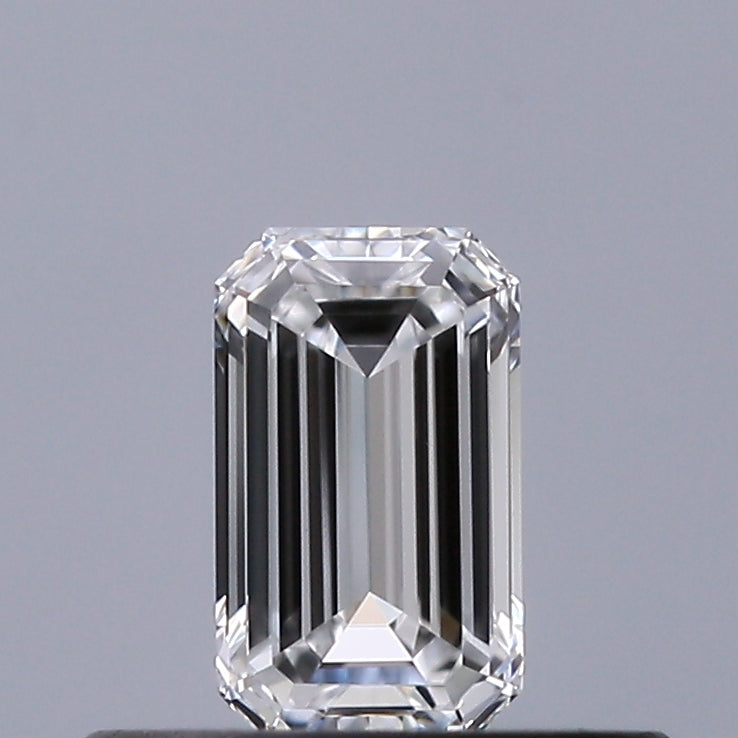 0.30 carat Emerald diamond E VVS2 
