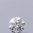 0.24 carat Round diamond F VVS2 Excellent