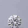 0.19 carat Round diamond E IF Excellent