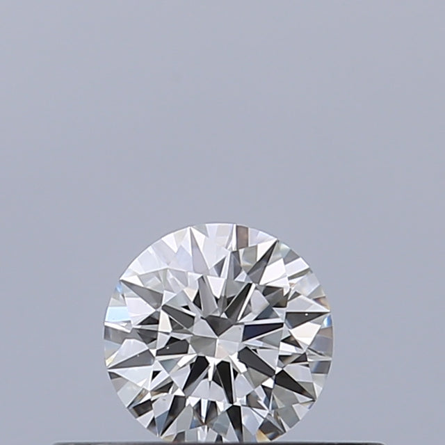 0.24 carat Round diamond E VVS2 Excellent