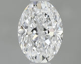 0.40 carat Oval diamond D SI1 