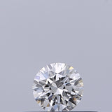 0.18 carat Round diamond E VVS1 Excellent