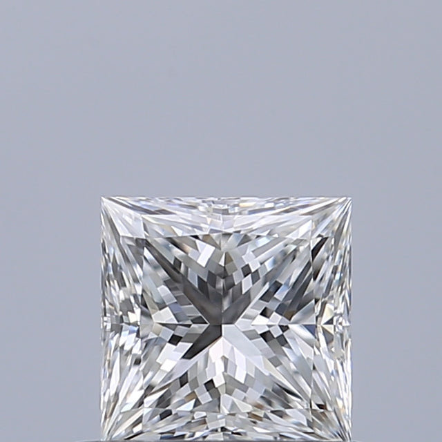 0.53 carat Princess diamond E VVS2 