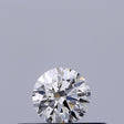 0.21 carat Round diamond H VVS2 Excellent