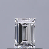 0.34 carat Baguette diamond E VVS2 