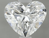 0.72 carat Heart diamond F IF 