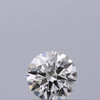 0.22 carat Round diamond F VVS1 Excellent