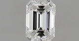 0.24 carat Emerald diamond G VVS2 