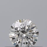 0.25 carat Round diamond E VVS2 Excellent