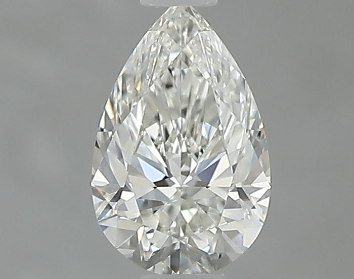 0.50 carat Pear diamond H VVS2 