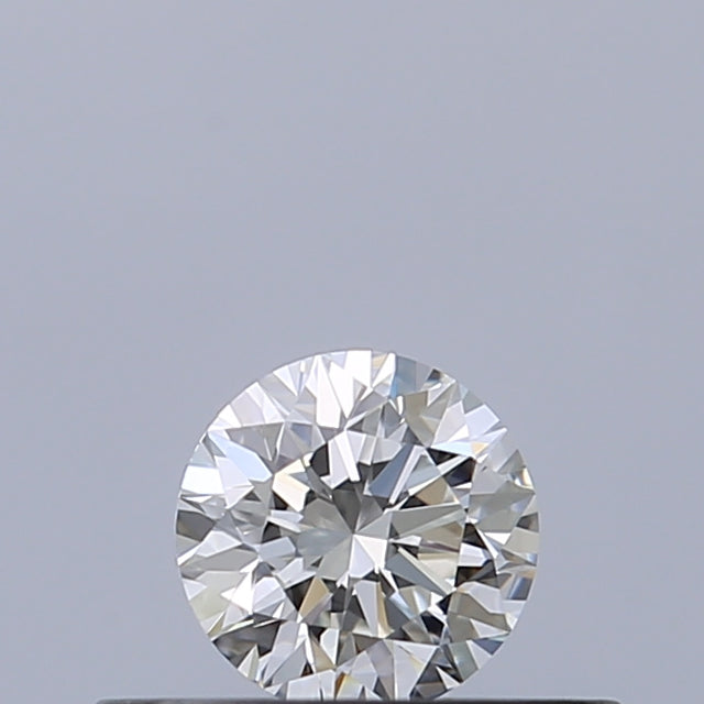 0.25 carat Round diamond E VVS2 Excellent
