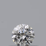 0.21 carat Round diamond F  IF Excellent