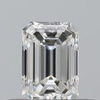 0.29 carat Emerald diamond F  VVS1 