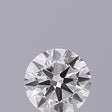 0.21 carat Round diamond G VVS1 Excellent
