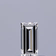 0.23 carat Baguette diamond E IF 