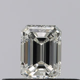 0.24 carat Emerald diamond F  VVS2