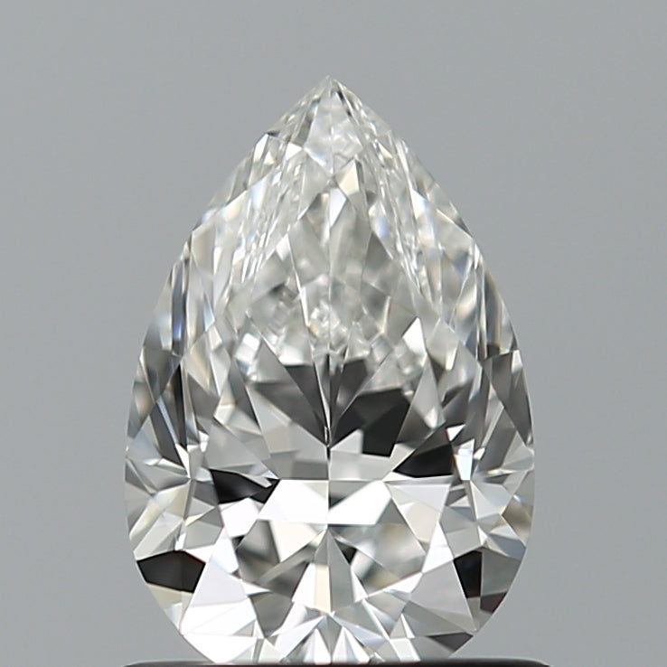 0.81 carat Pear diamond F VVS2 
