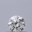 0.25 carat Round diamond G IF Excellent