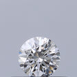0.29 carat Round diamond D VVS2 Excellent