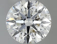 0.53 carat Round diamond F VVS1 Excellent
