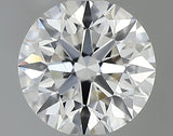 0.53 carat Round diamond F VVS1 Excellent
