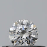 0.18 carat Round diamond F  IF Excellent