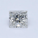 0.53 carat Princess diamond F  VS2