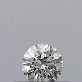 0.18 carat Round diamond F  VVS2 Excellent