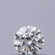 0.27 carat Round diamond E VVS1 Excellent