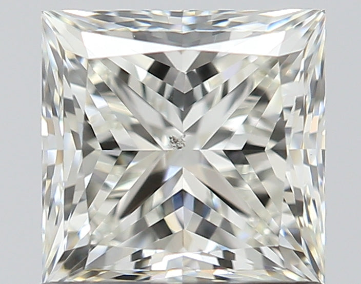 1.00 carat Princess diamond J  SI1 Very good