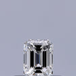 0.24 carat Emerald diamond F VVS1 
