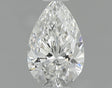 0.41 carat Pear diamond F VVS1 