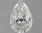 1.00 carat Pear diamond H VVS2 