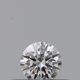 0.19 carat Round diamond D  VVS2 Excellent
