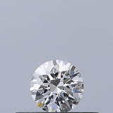 0.19 carat Round diamond E VVS2 Excellent