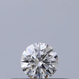 0.19 carat Round diamond E VVS2 Excellent