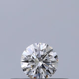 0.19 carat Round diamond E VVS2 Excellent