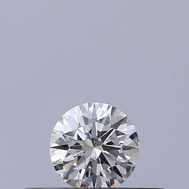 0.19 carat Round diamond E VVS2 Excellent