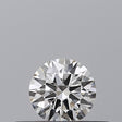 0.19 carat Round diamond E VVS2 Excellent